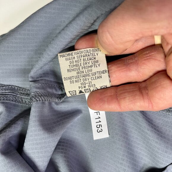 Drake Performance Fishing DPF Men's M Grey Long Sleeve Shirt Vented Pockets - Picture 11 of 12